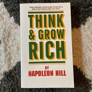 Think and Grow Rich by Napoleon Hill book